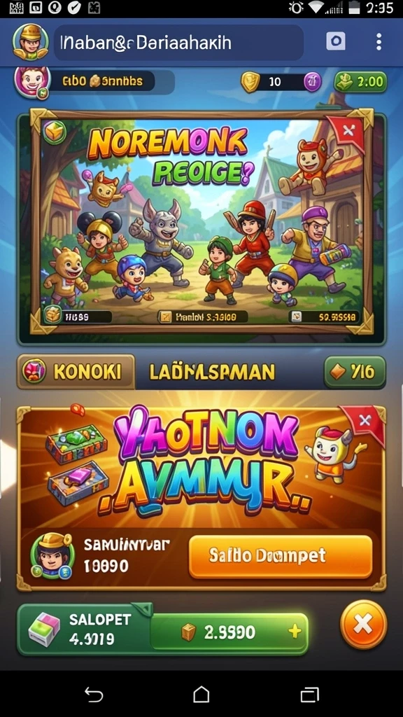 Karakter yang beragam dengan kemampuan unik.