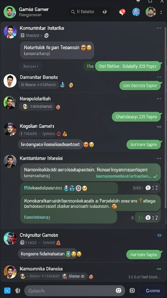 Tampilan antarmuka aplikasi yang memukau dan mudah dinavigasi.