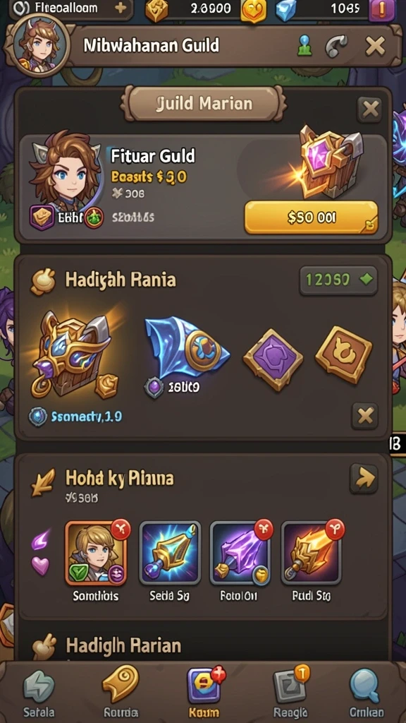 Mode permainan multiplayer yang seru dan kompetitif.
