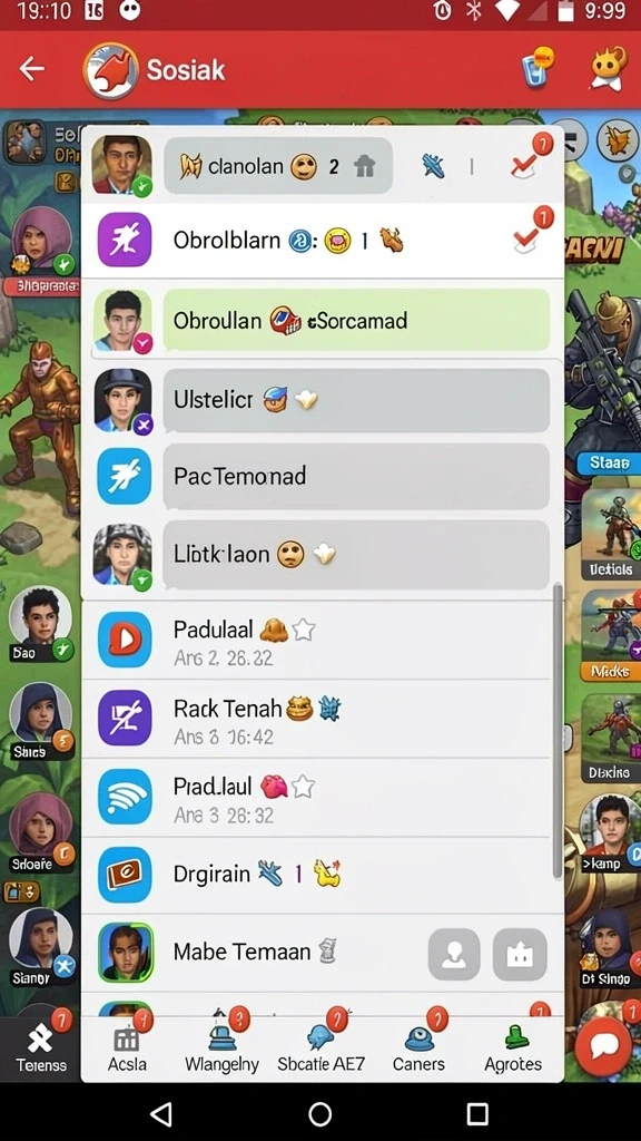 Screenshot dari fitur bonus harian yang menarik.
