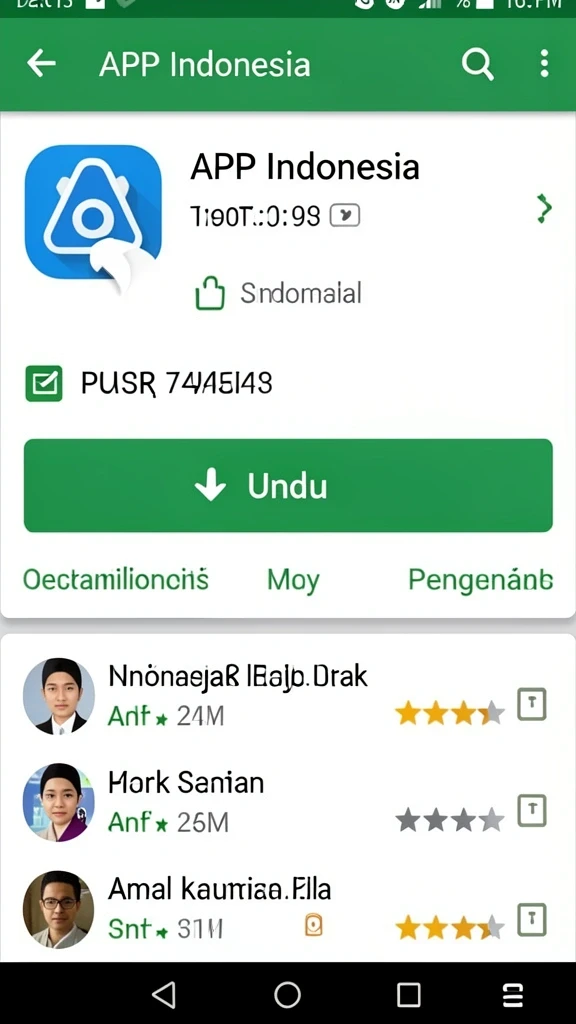 Tampilan antarmuka yang ramah pengguna.