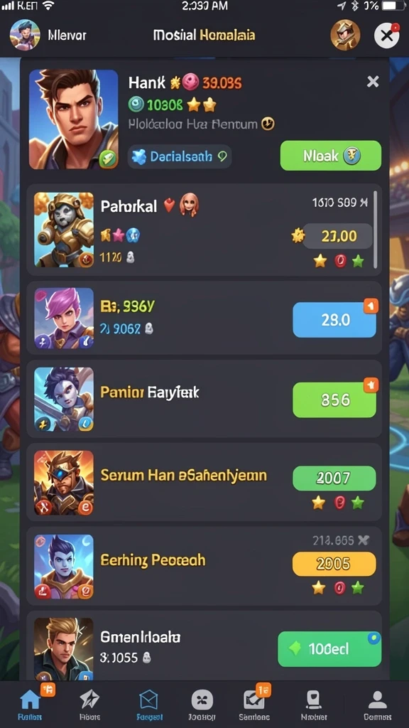 Keseruan dalam berkompetisi di leaderboard global.