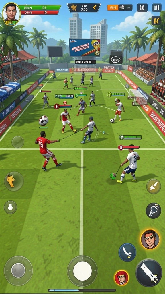 Screenshot 3: Salah satu level yang menantang dan seru.