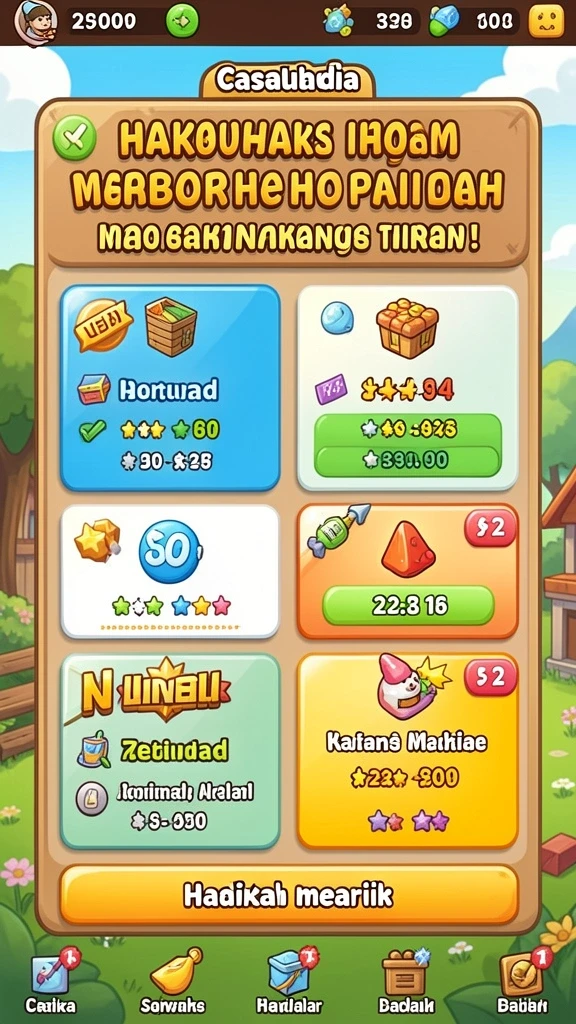 Tampilan antarmuka yang menarik dan mudah digunakan.