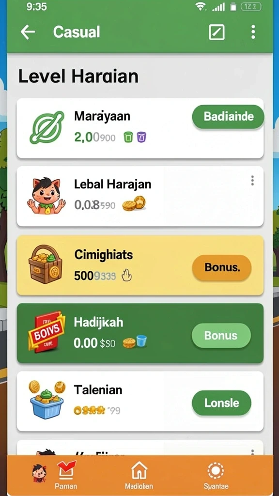 Mode multiplayer dengan teman-teman dalam BENGKEL69.