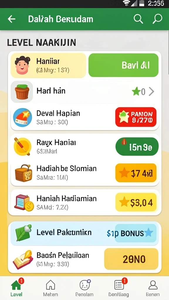 Tampilan antarmuka yang intuitif dan menarik.