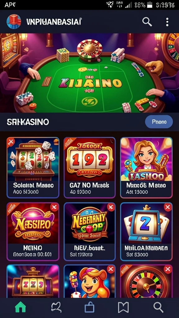 Tampilan utama game DEWALIN yang menarik.