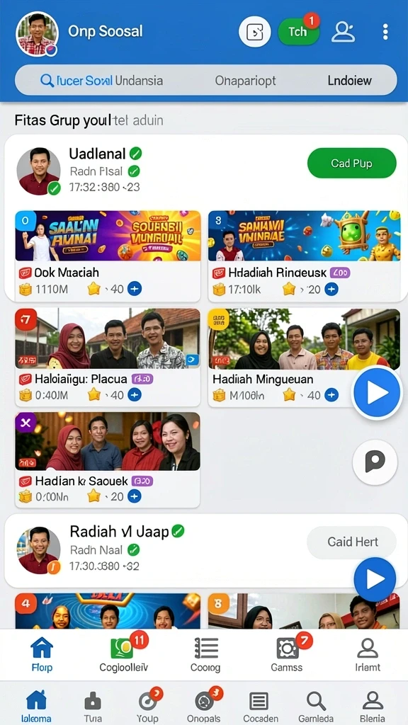 Tampilan antarmuka yang intuitif dan mudah digunakan.