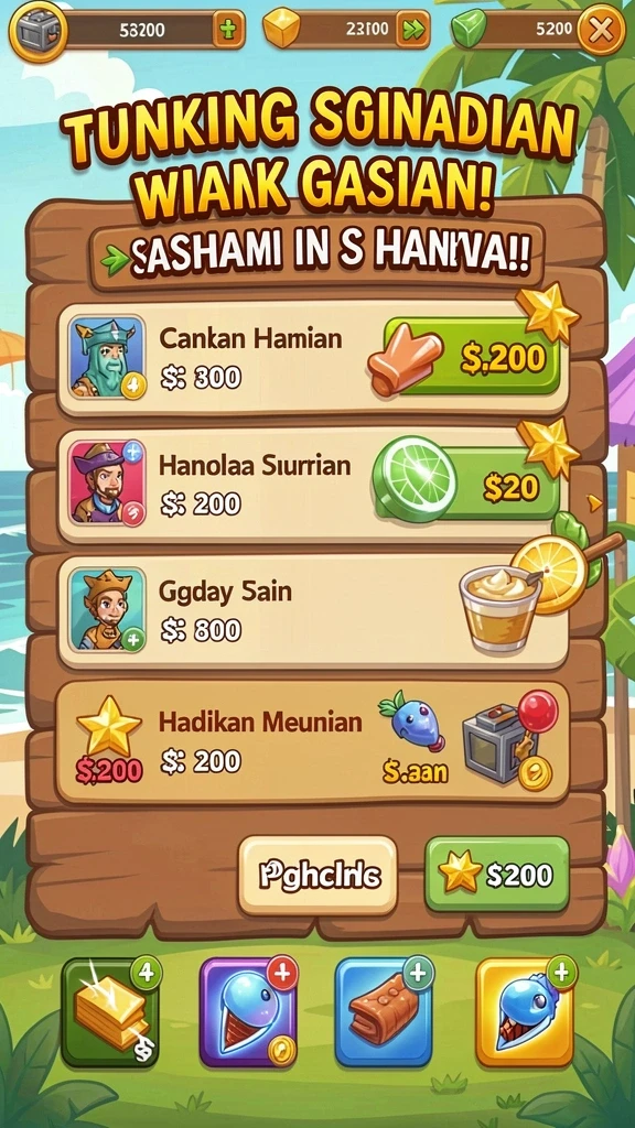 Fitur bonus menarik untuk meningkatkan peluang menang.
