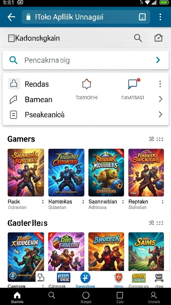Tangkapan layar menampilkan karakter utama dalam pertempuran epik.