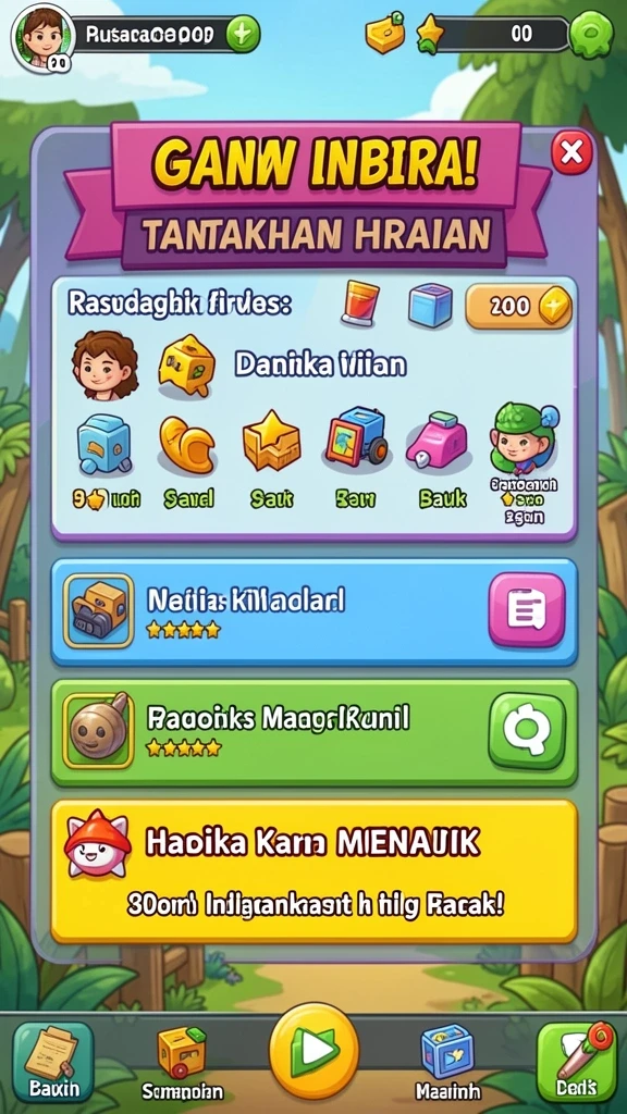 Tangkapan layar menampilkan grafik menawan dalam IDPKING.