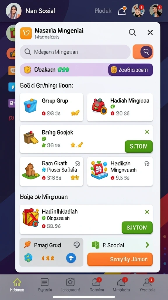 Misi menantang yang membuat taruhan semakin seru.