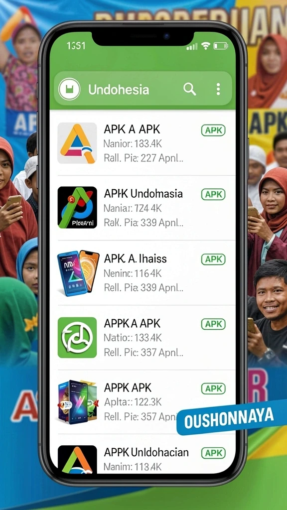 Tampilan awal aplikasi K3K3 yang menarik perhatian.