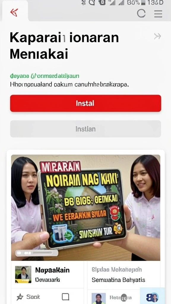 Karakter unik yang bisa dipilih sesuai keinginan.