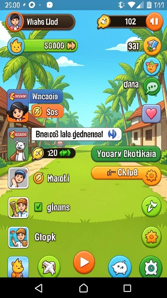 Tampilan awal game LEDAK188 yang menarik.