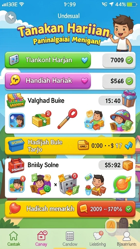 Tangkapan layar dari gameplay yang mendebarkan.