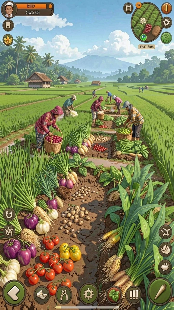 Komunitas aktif pemain yang saling mendukung.
