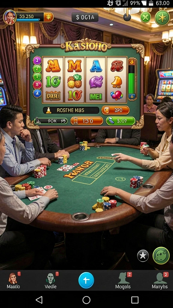 Tangkapan layar memperlihatkan level awal yang penuh warna.