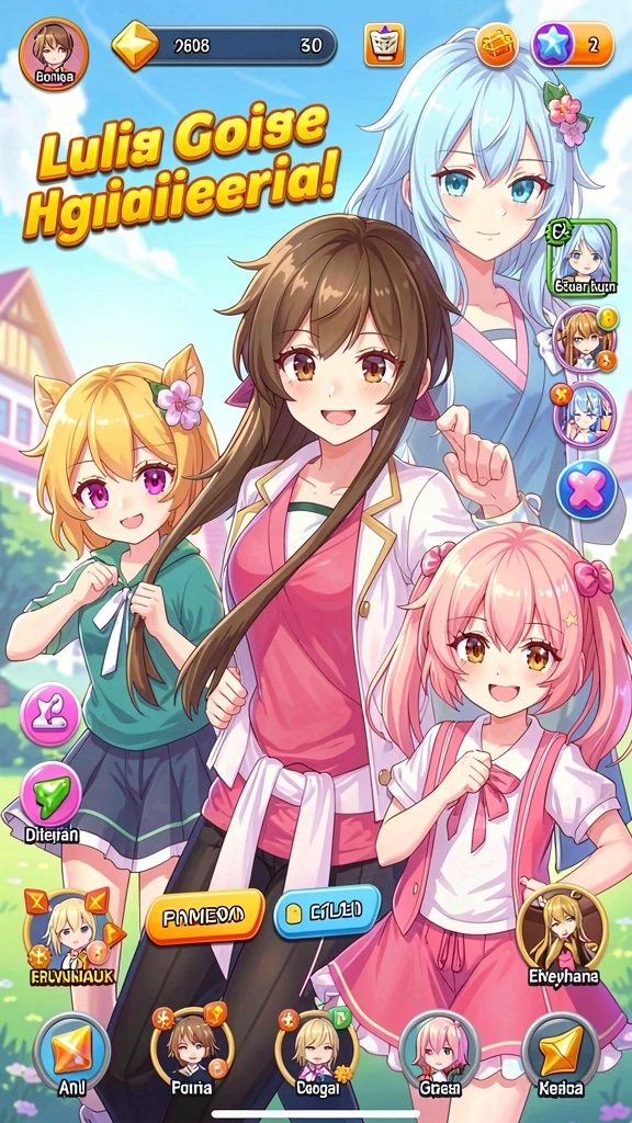 Ilustrasi mode multiplayer dengan teman-teman.