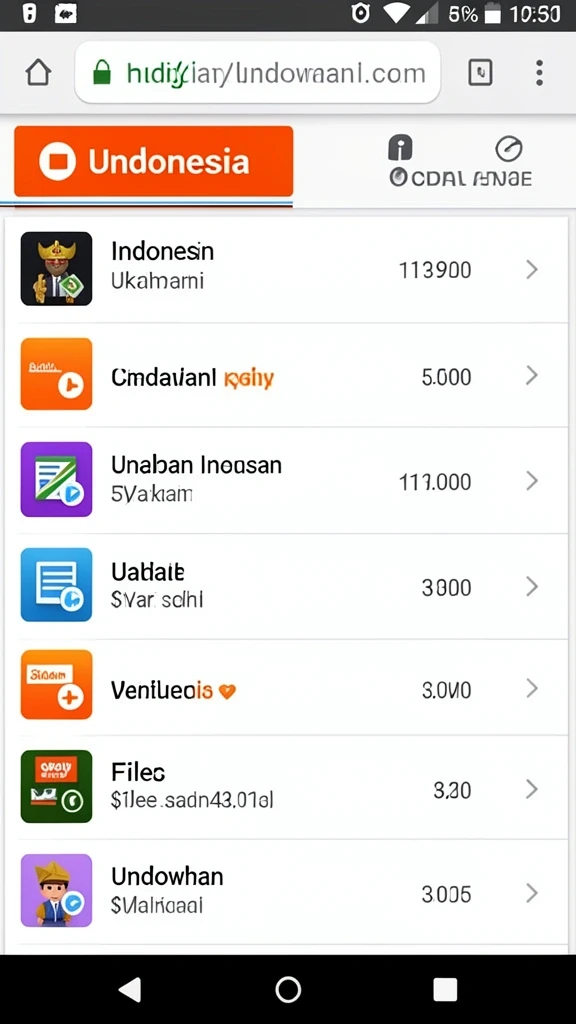 Screenshot menampilkan level paling menantang di RP55.