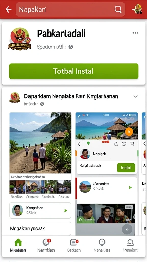 Screenshot 1: Tampilan awal yang menarik dan intuitif.