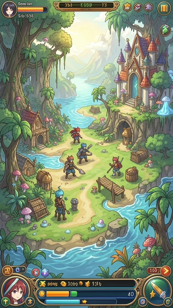 Fitur multiplayer yang memungkinkan bermain bersama teman.